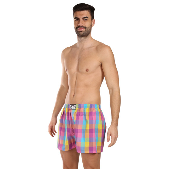 Boxer da uomo Styx classic elasticizzati multicolore (A1028)