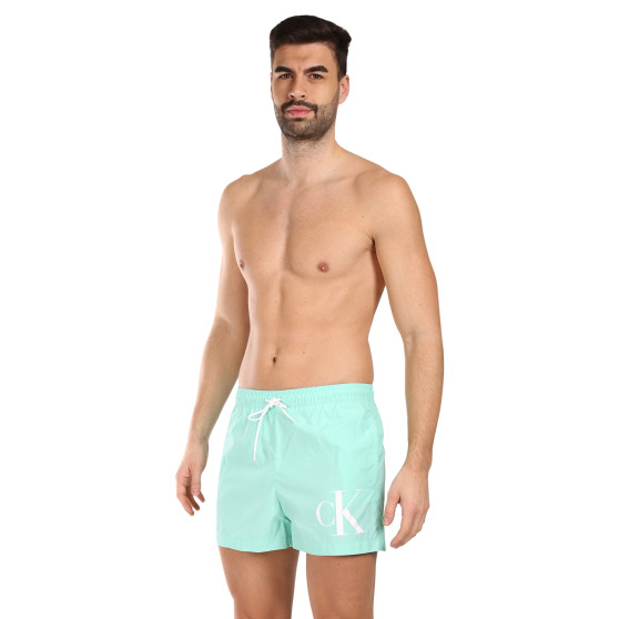 Costumi da bagno per uomo Calvin Klein verde (KM0KM00967-LB9)