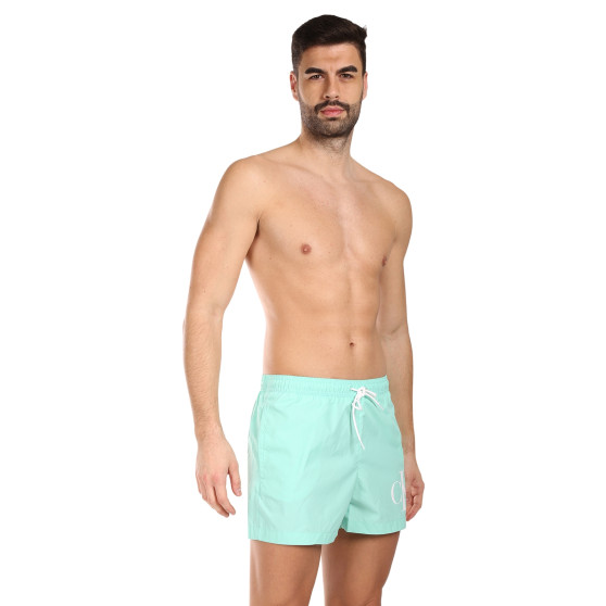 Costumi da bagno per uomo Calvin Klein verde (KM0KM00967-LB9)