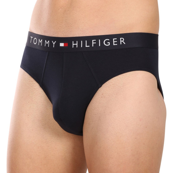 3PACK slip uomo Tommy Hilfiger blu (UM0UM03182 0SY)