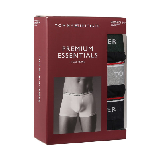 3PACK boxer uomo Tommy Hilfiger blu scuro (UM0UM01642 0XW)