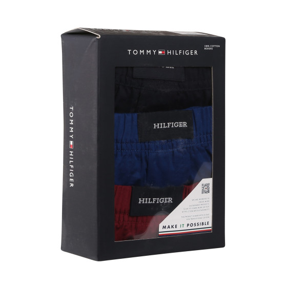 3PACK Boxer da uomo Tommy Hilfiger multicolore (UM0UM03187 0SX)