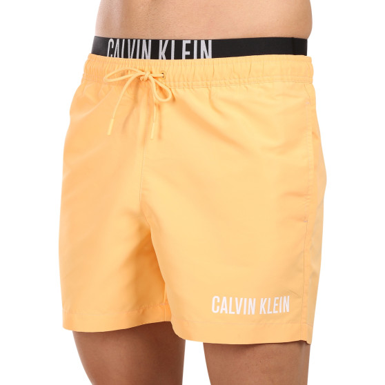 Costumi da bagno per uomo Calvin Klein arancione (KM0KM00992-SAN)