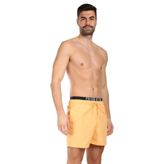 Costumi da bagno per uomo Calvin Klein arancione (KM0KM00992-SAN)