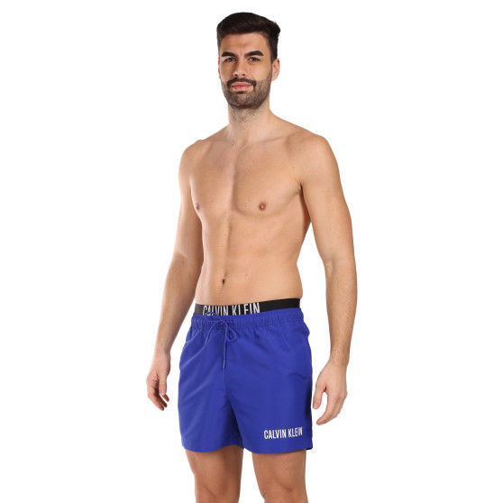 Costumi da bagno per uomo Calvin Klein blu (KM0KM00992-C7N)