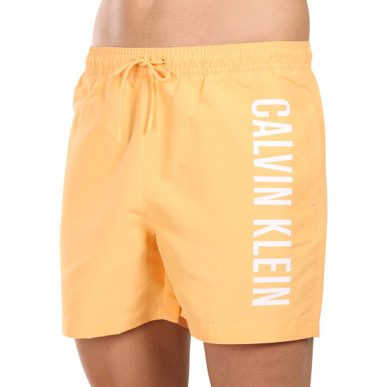 Costumi da bagno per uomo Calvin Klein arancione (KM0KM01004-SAN)