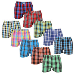 10PACK Boxer da uomo Styx classic elastic multi-color (10A102130)