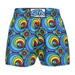 Boxer per bambini Styx arte classica cerchi in gomma (J1151)