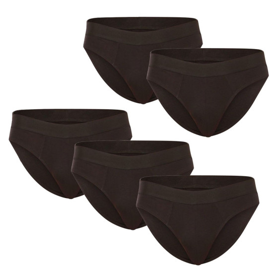 5PACK slip uomo Nedeto nero (5NDTS001)