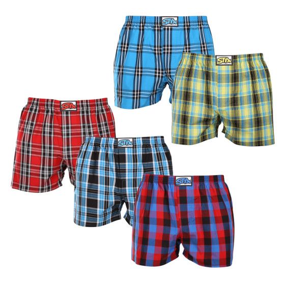 5PACK Boxer da uomo Styx classic elastic multi-color (5A102130)