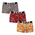 3PACK boxer uomo Styx art sport gomma multicolore (3G13714)