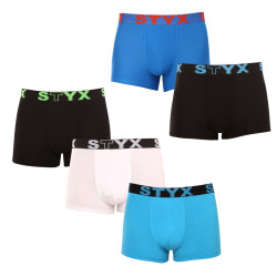 5PACK boxer uomo Styx sport elastico multicolore (5G0912179)