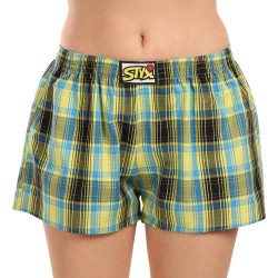 Boxer da donna Styx classici elasticizzati multicolore (K1021)