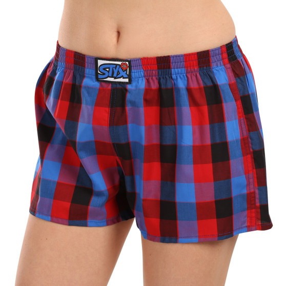 Boxer da donna Styx classici elasticizzati multicolore (K1027)