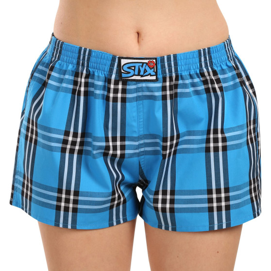 Boxer da donna Styx classici elasticizzati multicolore (K1030)