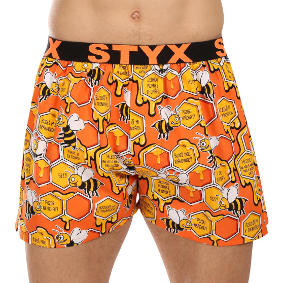 Boxer da uomo Styx arte sport api gomma (B01654/2)