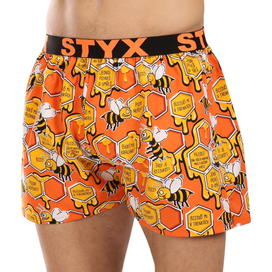 Boxer da uomo Styx arte sport api gomma (B01654/2)