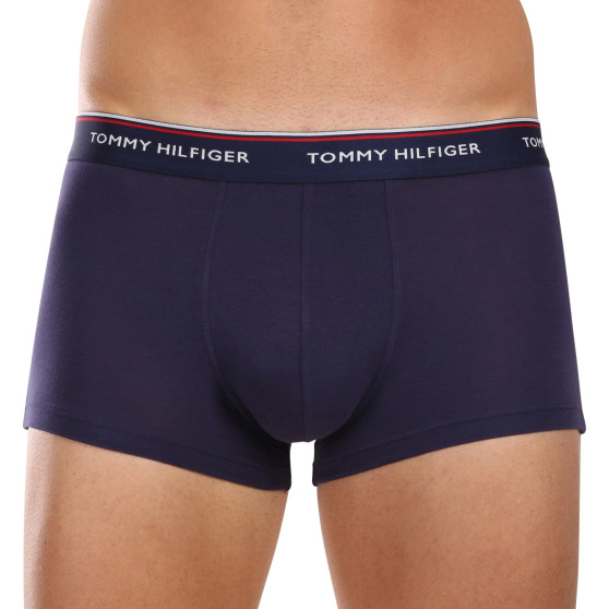 3PACK boxer uomo Tommy Hilfiger blu scuro (1U87903841 409)