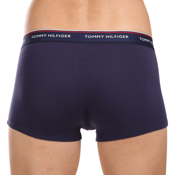 3PACK boxer uomo Tommy Hilfiger blu scuro (1U87903841 409)