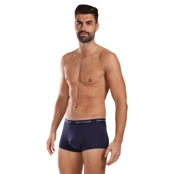 3PACK boxer uomo Tommy Hilfiger blu scuro (1U87903841 409)