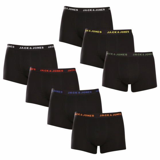 7PACK boxer da uomo Jack and Jones nero (12165587)