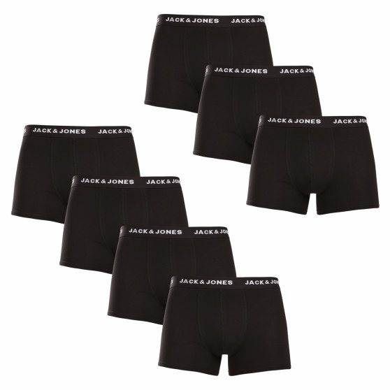 7PACK boxer da uomo Jack and Jones nero (12171258)