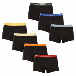 7PACK boxer da uomo Jack and Jones nero (12230353)