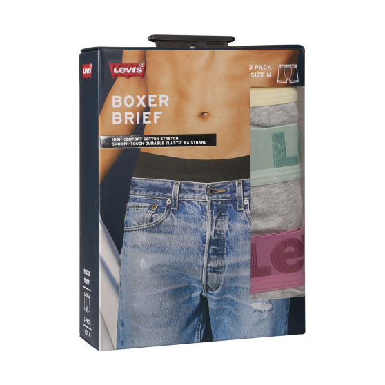 3PACK boxer uomo Levis multicolore (905045001 025)