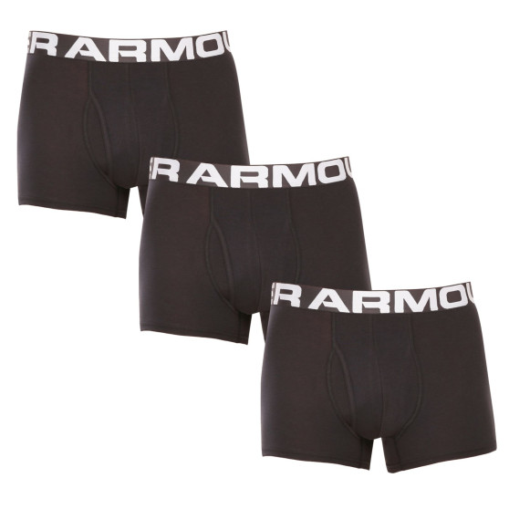 3PACK boxer da uomo Under Armour nero (1363616 001)