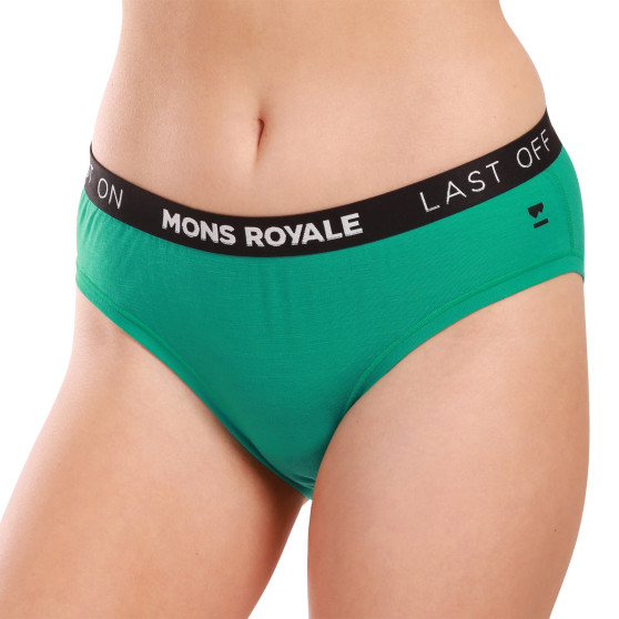 Mutandine donna Mons Royale verde merino (100044-1169-714)