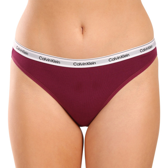 3PACK mutandine donna Calvin Klein multicolore (QD5207E-NP6)