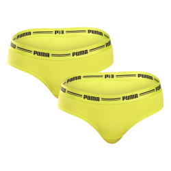 2PACK mutandine brasiliane da donna Puma giallo (603043001 021)