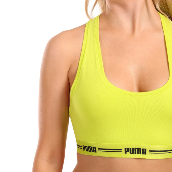 Reggiseno sportivo da donna Puma giallo (604022001 021)