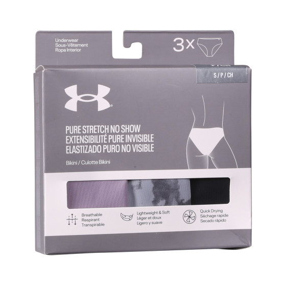 3PACK mutandine donna Under Armour multicolore (1383898 035)