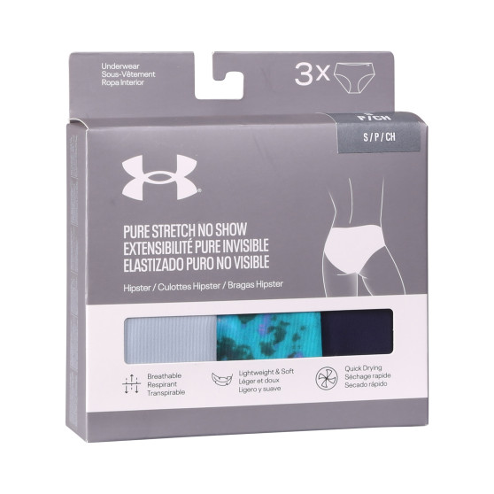 3PACK mutandine donna Under Armour multicolore (1383896 100)