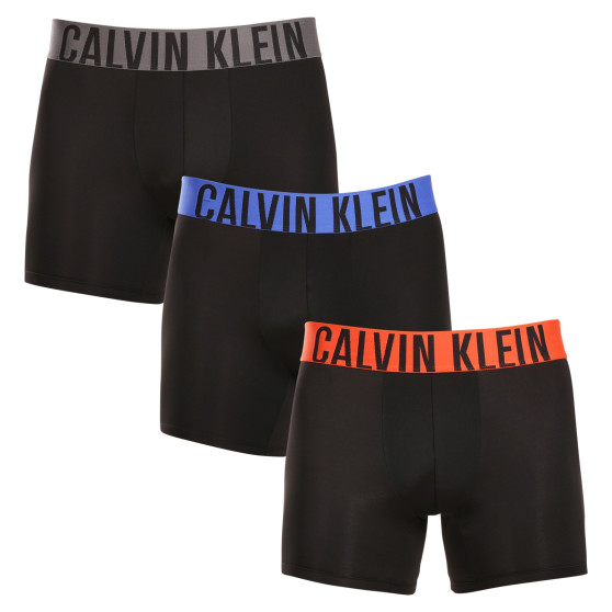 3PACK boxer da uomo Calvin Klein nero (NB3612A-MDJ)