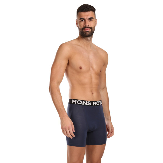 Boxer uomo Mons Royale merino blu (100088-1169-568)