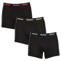 3PACK boxer da uomo HUGO nero (50503079 971)