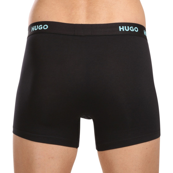 3PACK boxer da uomo HUGO nero (50503079 971)