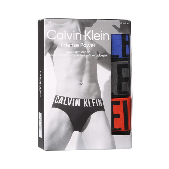 3PACK slip uomo Calvin Klein nero (NB3610A-MDJ)