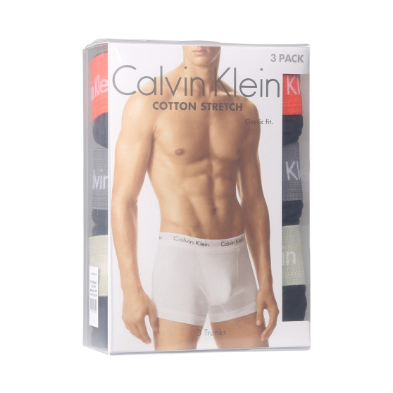 3PACK boxer da uomo Calvin Klein nero (U2662G-MWR)