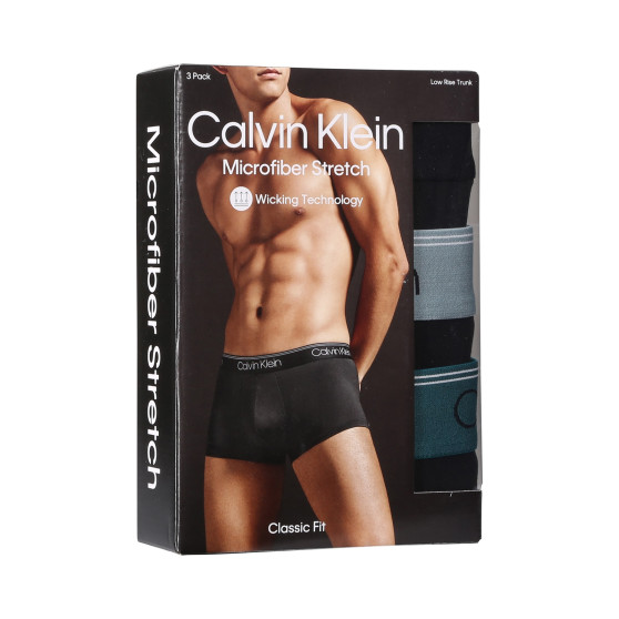 3PACK boxer da uomo Calvin Klein nero (NB2569A-N2L)