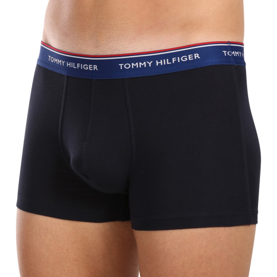 3PACK boxer uomo Tommy Hilfiger blu scuro (UM0UM01642 0SS)