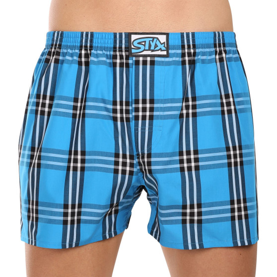 Boxer da uomo Styx classic rubber oversize multicolore (E1030)