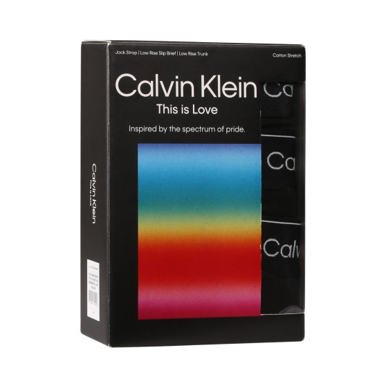 3PACK intimo uomo Calvin Klein mix nero (NB3877A-UB1)