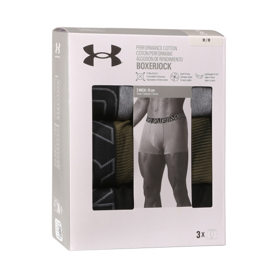 3PACK boxer uomo Under Armour multicolore (1383892 390)