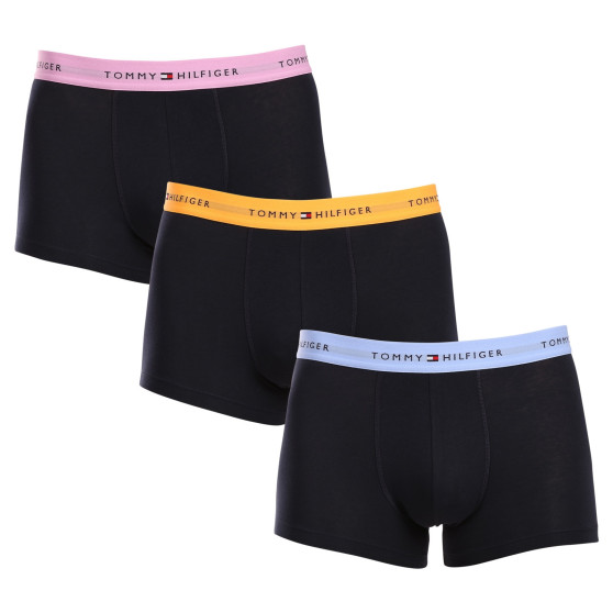 3PACK boxer uomo Tommy Hilfiger blu scuro (UM0UM02763 0VI)