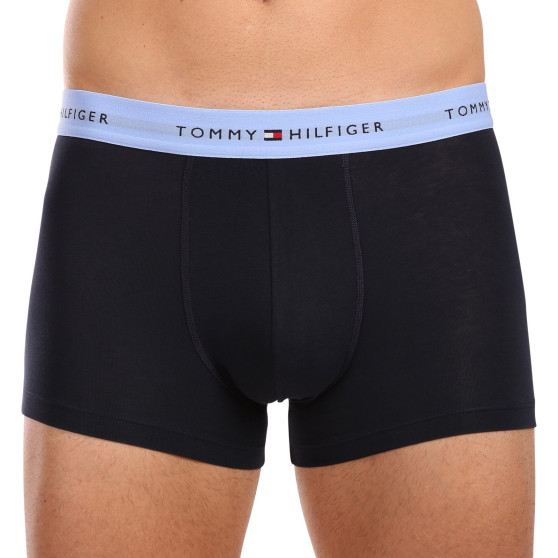 3PACK boxer uomo Tommy Hilfiger blu scuro (UM0UM02763 0VI)