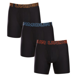 3PACK boxer da uomo Under Armour nero (1383878 002)