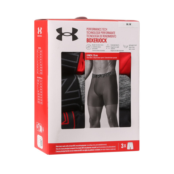 3PACK boxer uomo Under Armour multicolore (1383878 600)